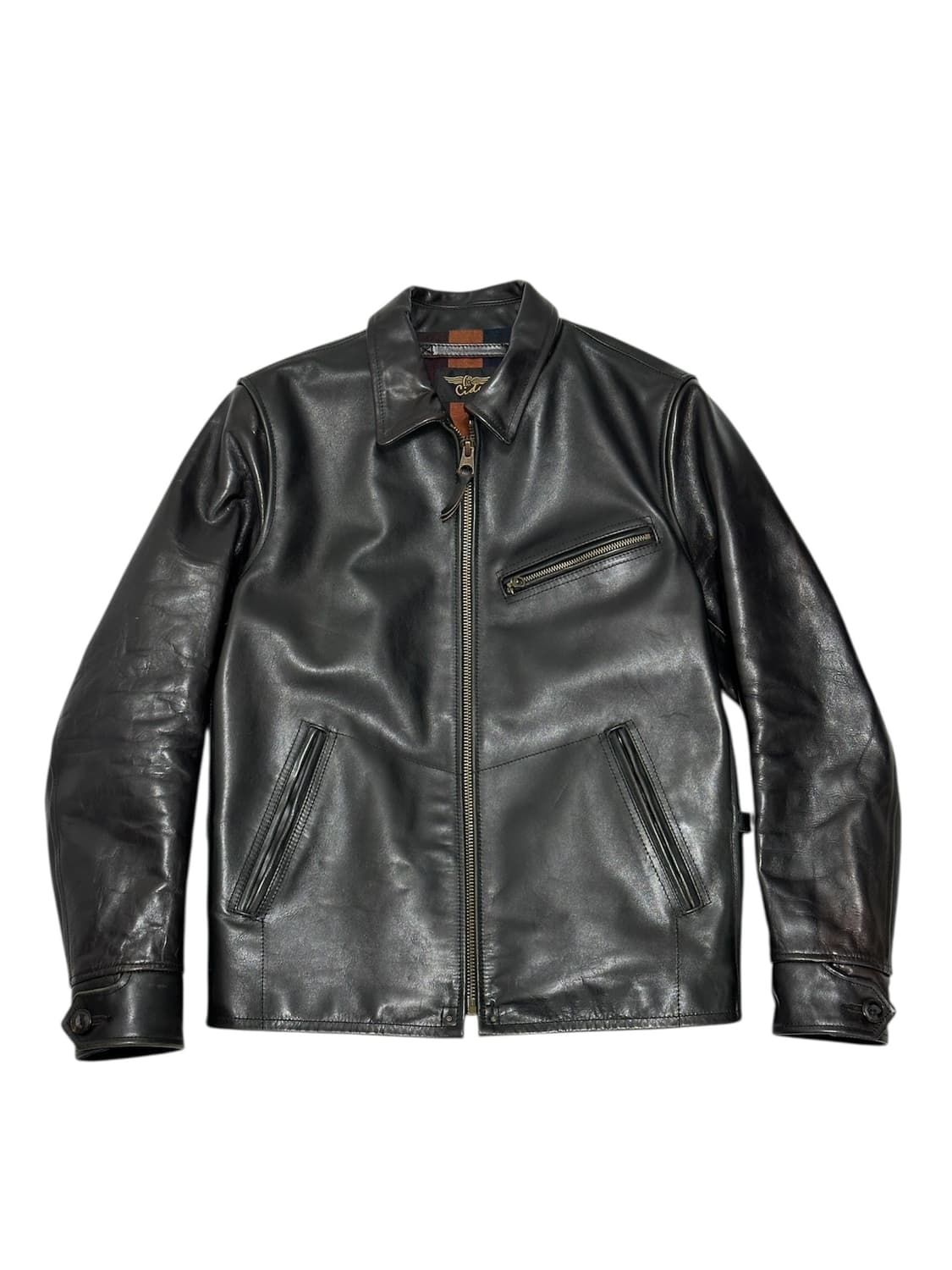 Cidu 차심 말가죽 레더 자켓 상품이미지3