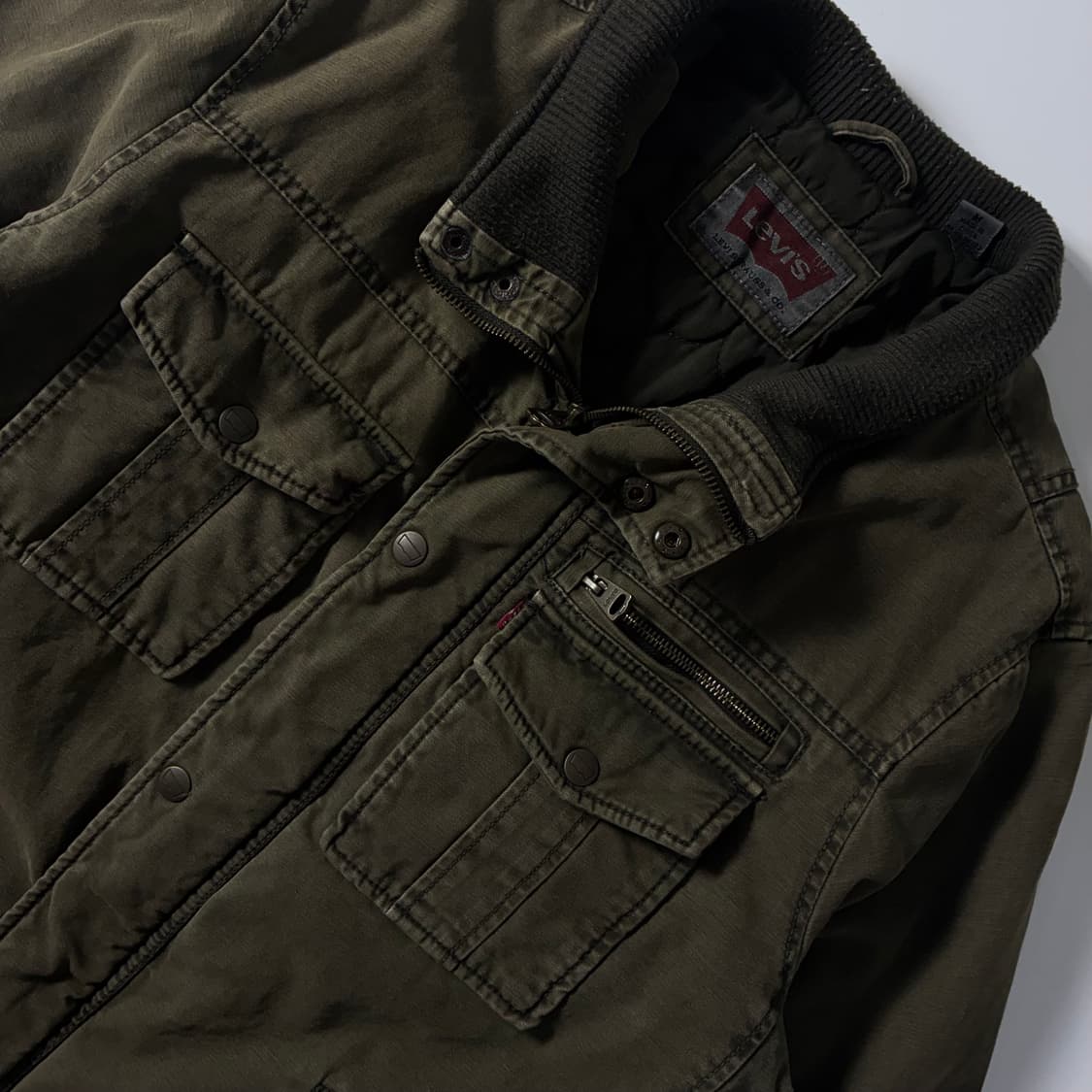 Levi's  리바이스 워싱 사파리 워크자켓  상품이미지3