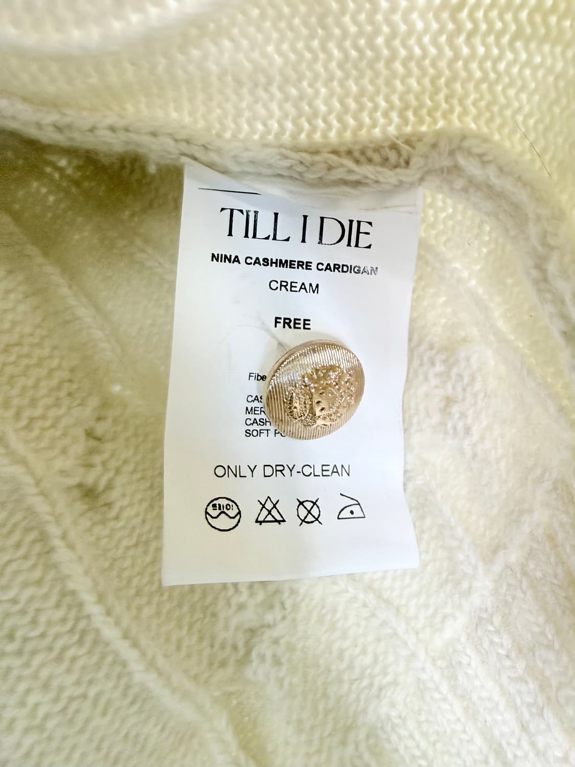 틸아이다이 니나 케이블 가디건 상품이미지7