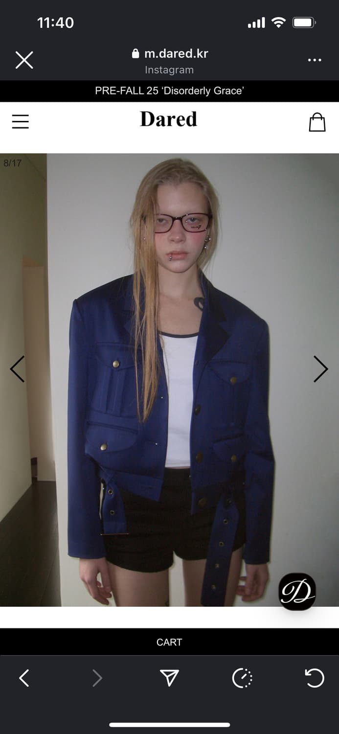 Dared belted jacket 상품이미지1