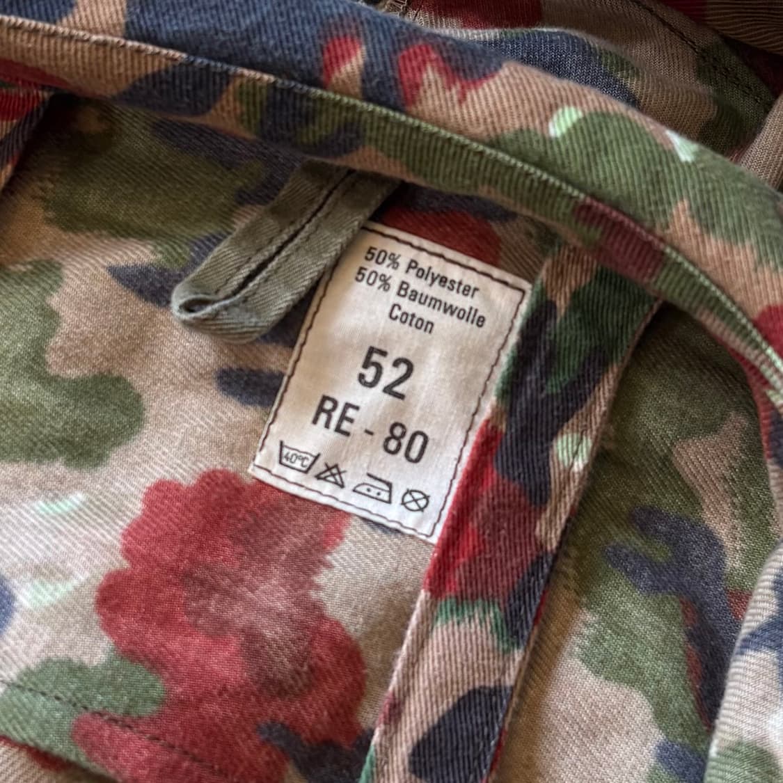 (102-105) 80s Swiss Army M70 알펜플라주 필드 자켓 상품이미지7