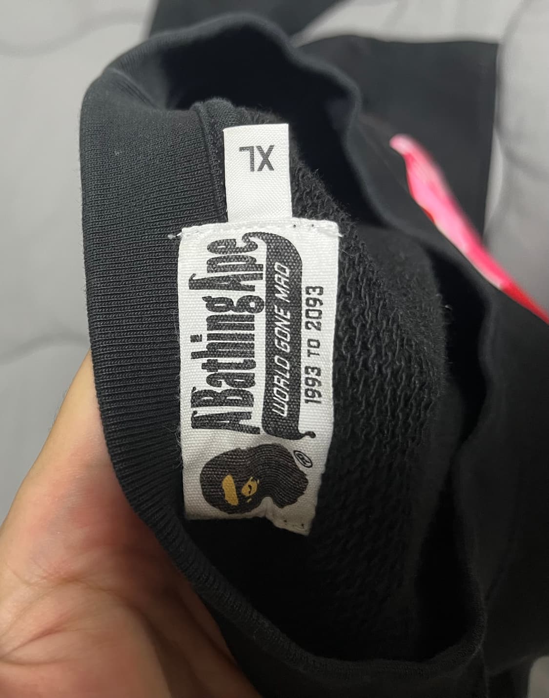 XL 베이프 벚꽃 사루 맨투맨 상품이미지3