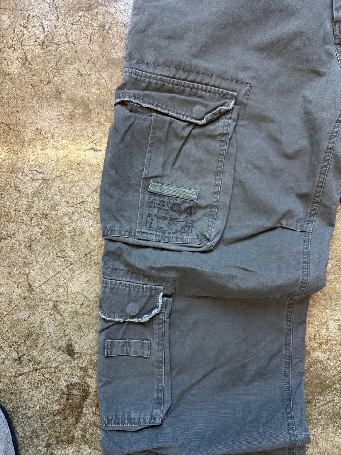 아베크롬비 빈티지 와이드 카고 팬츠 상품이미지4