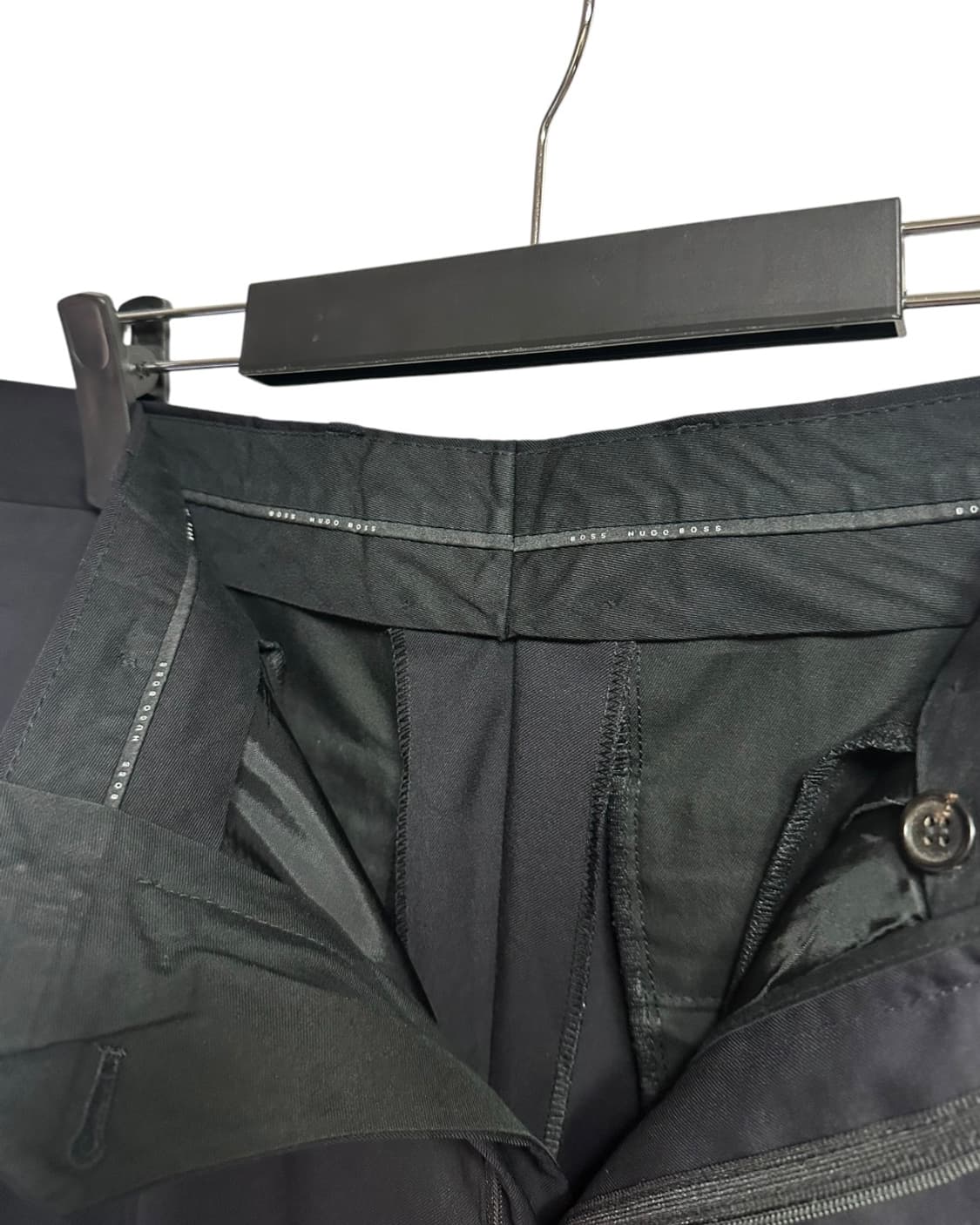 휴고보스(hugo boss) 다크네이비 4계절 레귤러핏 카브라 슬랙스48 상품이미지4