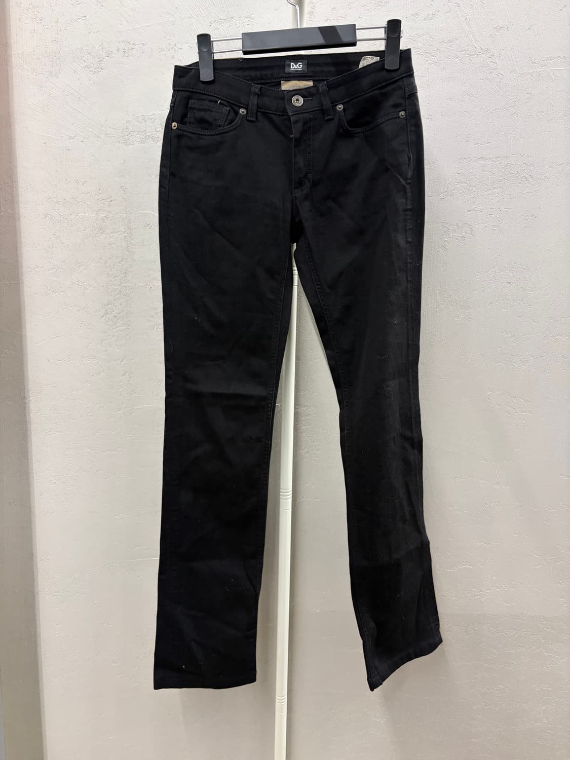 돌체앤가바나 D&G 블랙 슬림 청바지 26 상품이미지2