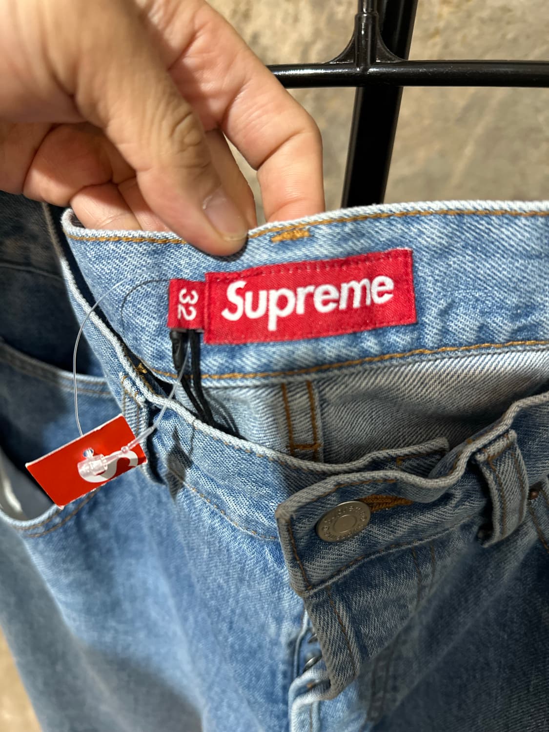 슈프림 23SS 스톤 워시드 슬림진 상품이미지3