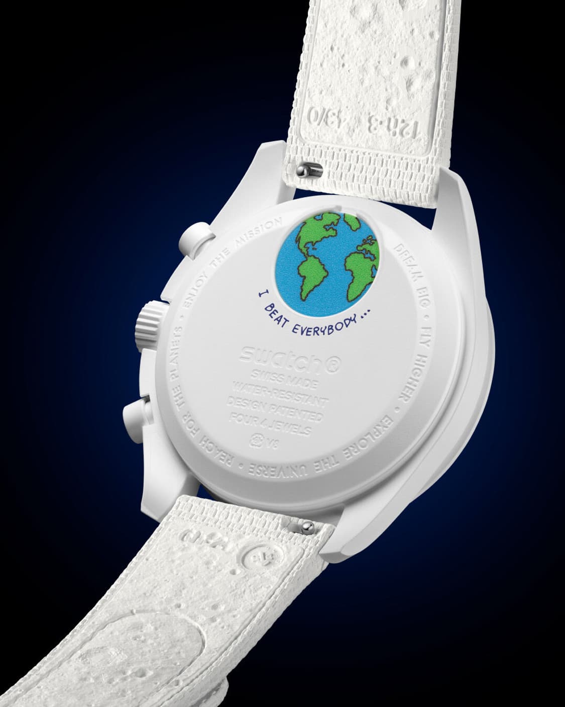 (한정판/신상품) 문 스와치 스누피 문샤인 골드 판매합니다. 상품이미지3