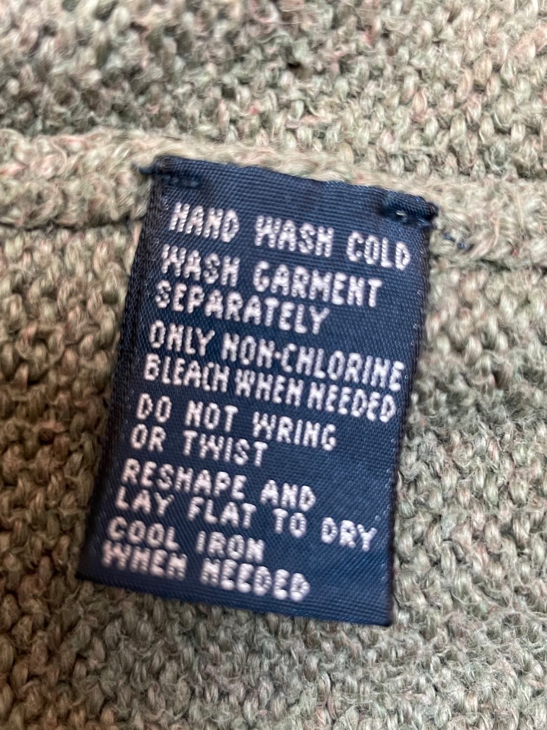 폴로 랄프로렌 카키 코튼 니트 상품이미지6