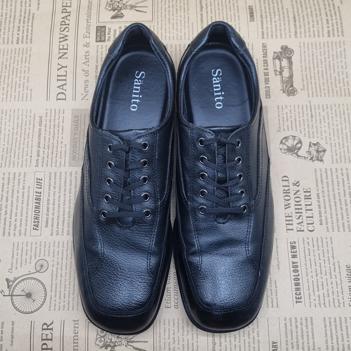 SANITO 남성 가죽 스니커즈 275 상품이미지2