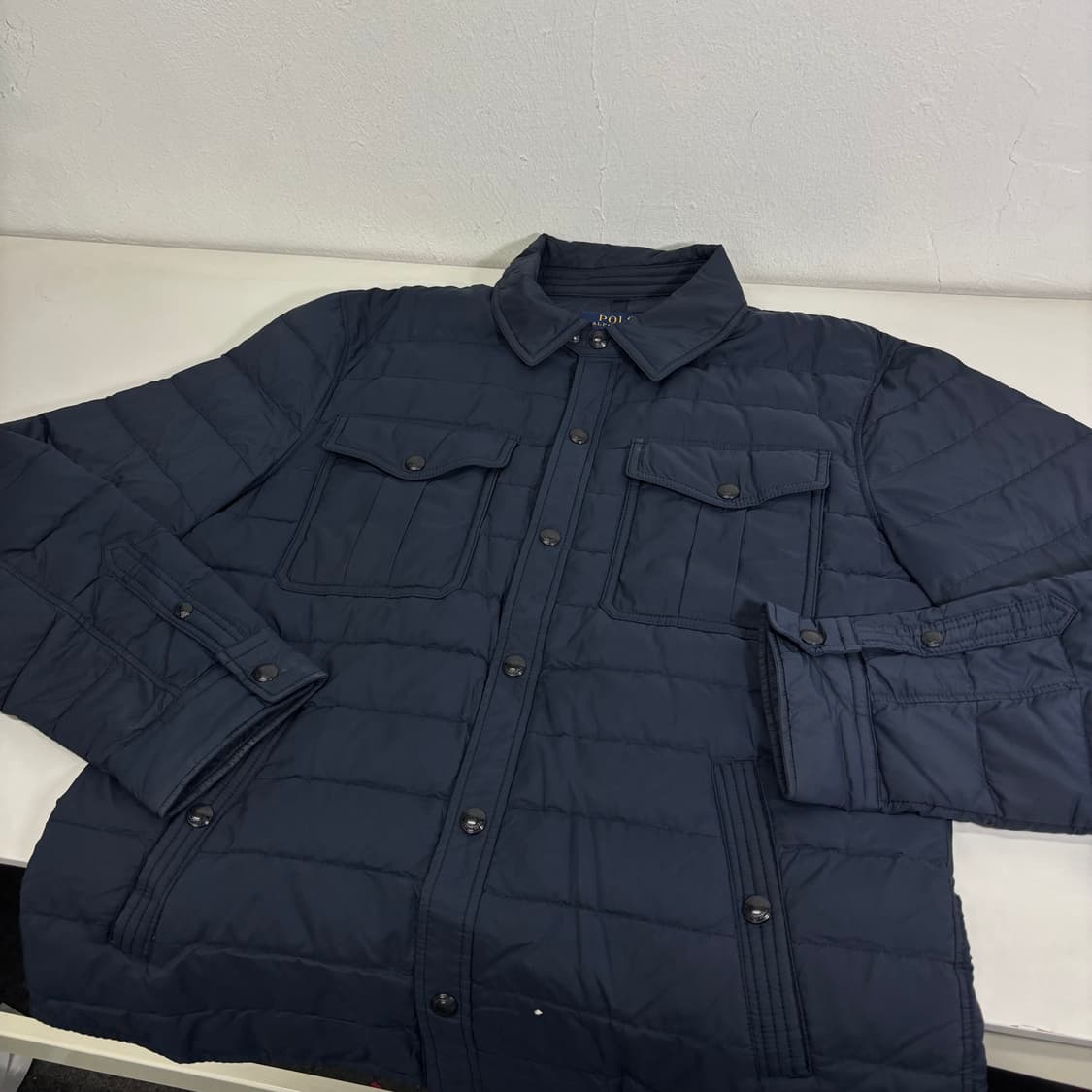 M 폴로 랄프로렌 네이비 경량패딩 상품이미지1