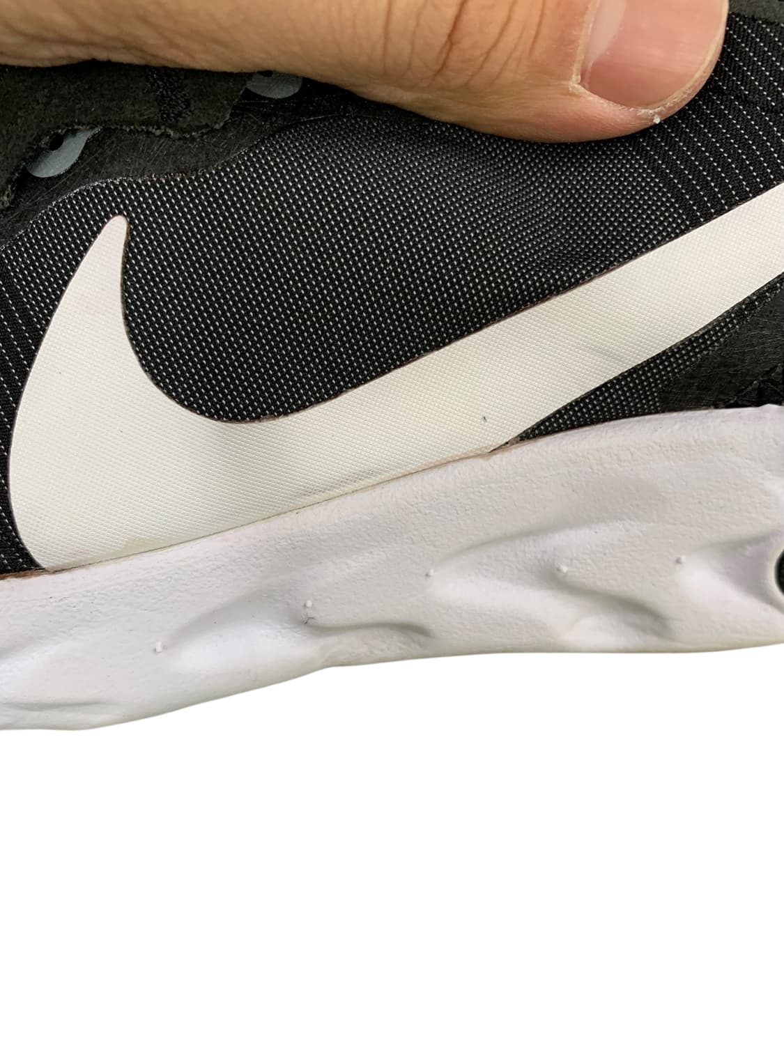 나이키 리액트 엘리먼트 55 블랙 235 상품이미지10