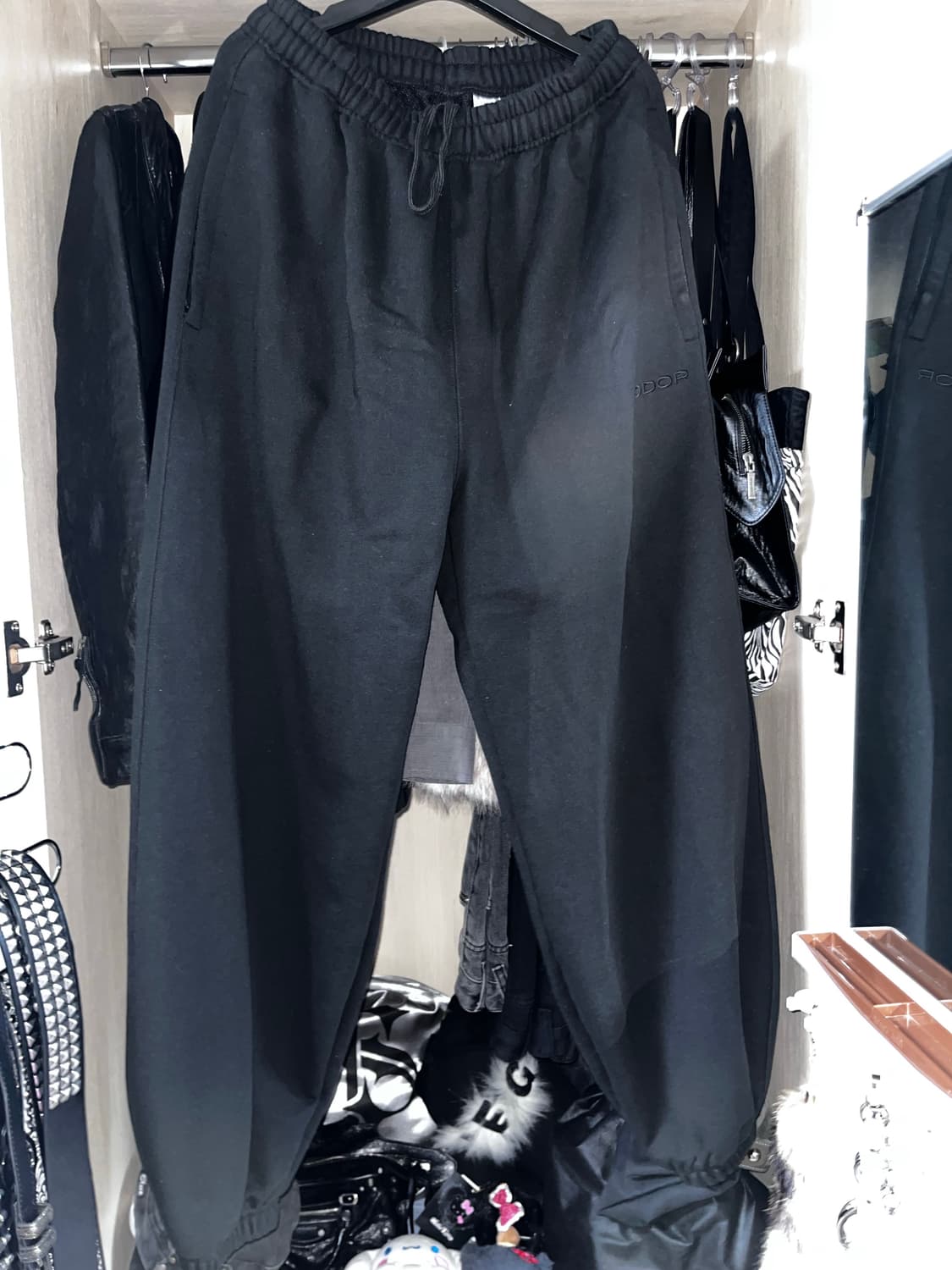 오도어 몰리조거 블랙 1사이즈 상품이미지3