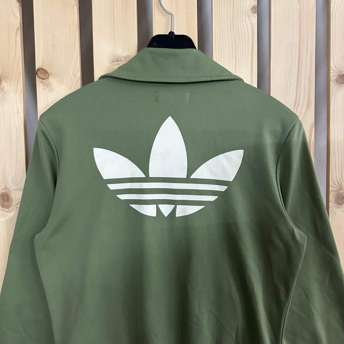 (S) 아디다스 말차 카키 백로고 파이어버드 져지 트랙탑 상품이미지8