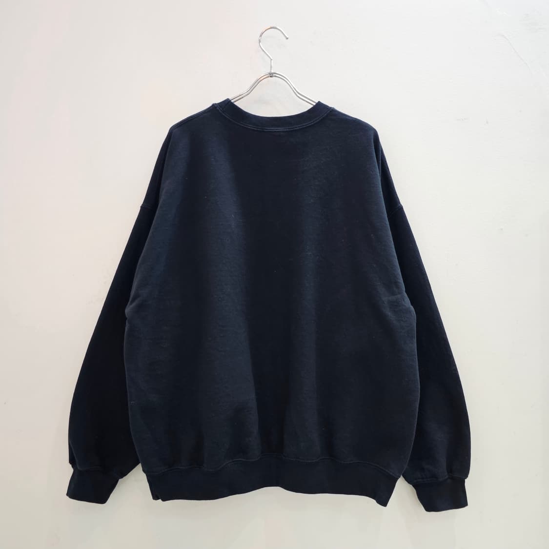 길단 블랙 맨투맨 기모 스웻셔츠 상품이미지6