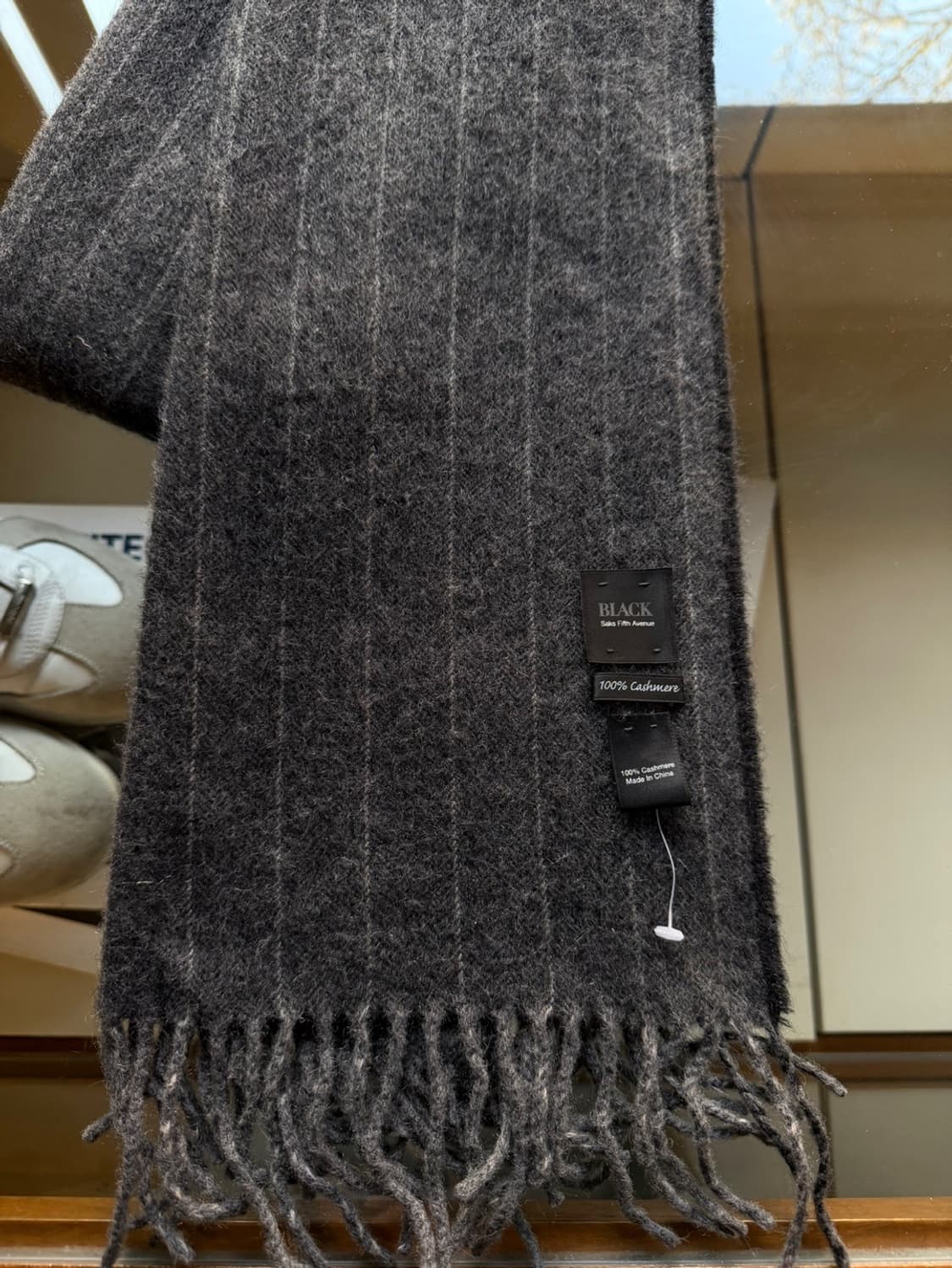삭스피프스애비뉴 캐시미어 머플러 상품이미지9