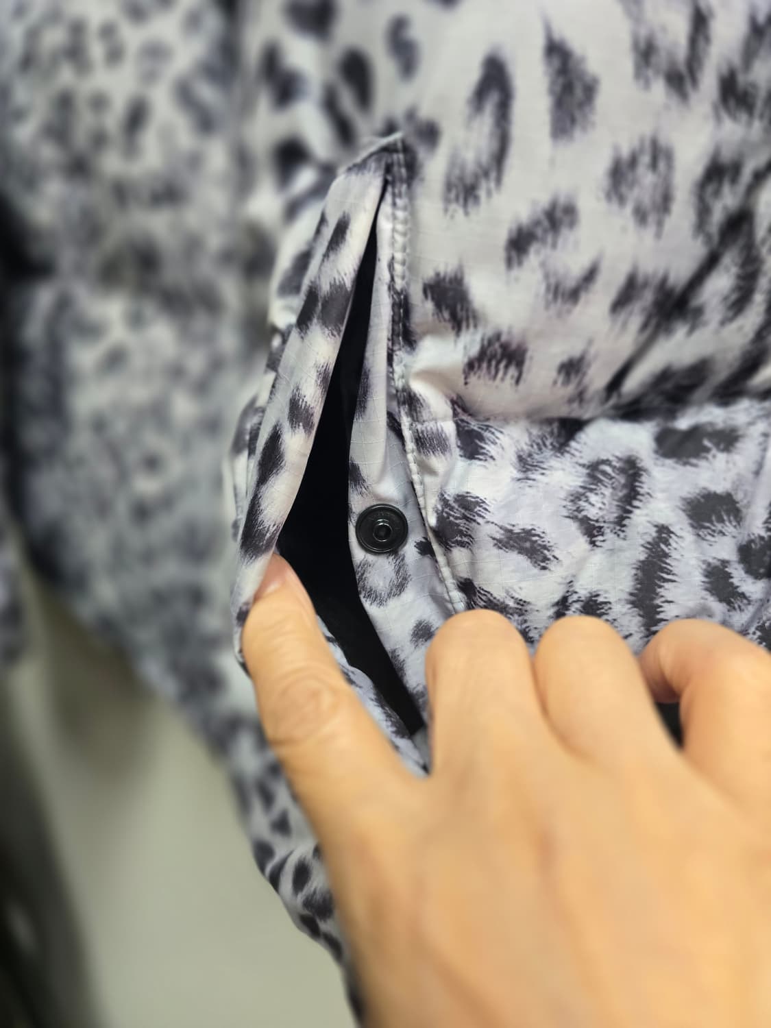 노스페이스 노벨티 눕시 다운(에코다운) 레오파트 100(XL) 상품이미지3