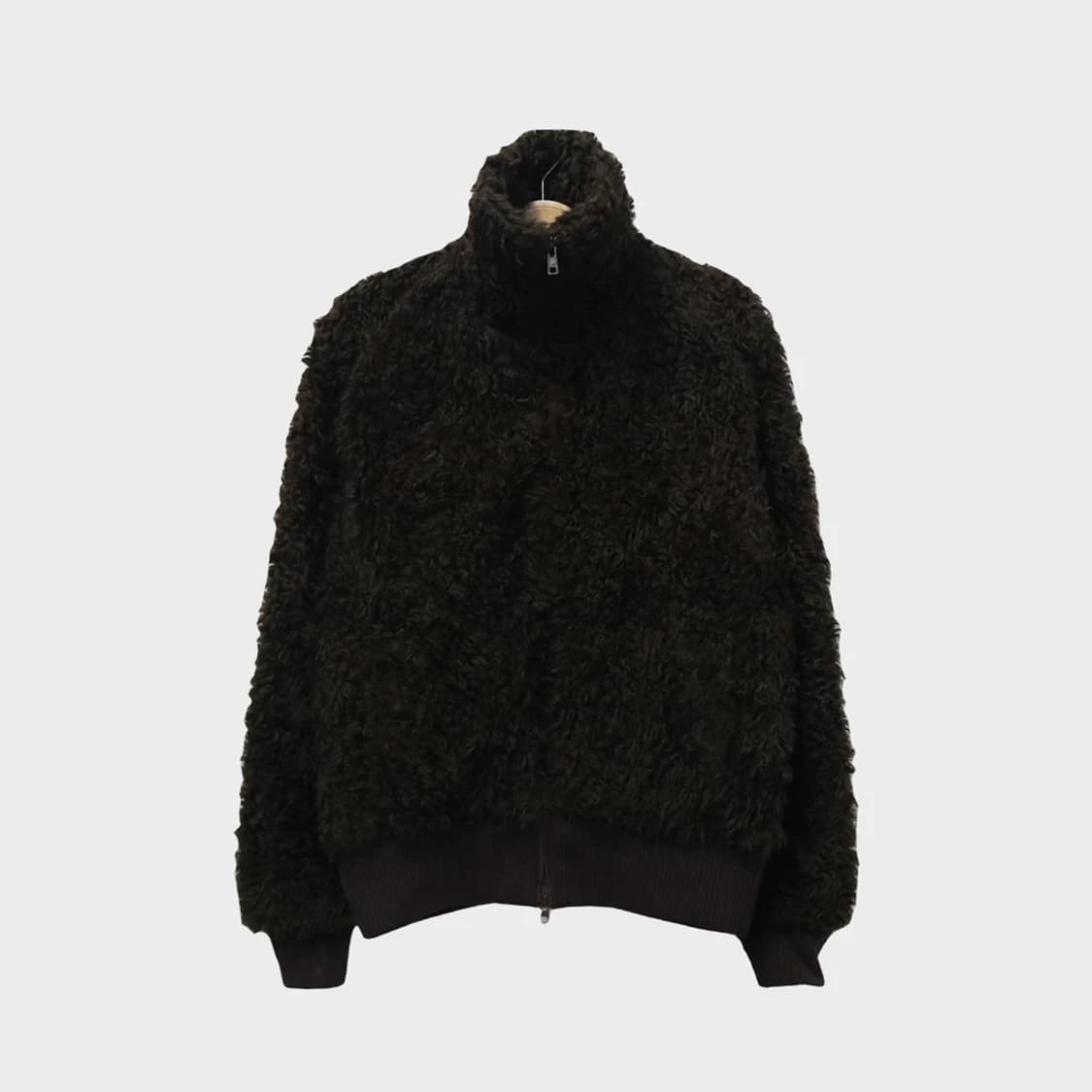 츠모리치사토 하이넥 울 혼방 후리스 점퍼 61909 상품이미지1