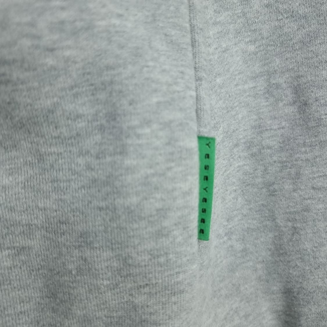 [예스아이씨] 빅로고 프린팅 오버핏 후드티 그레이 M18594 상품이미지7