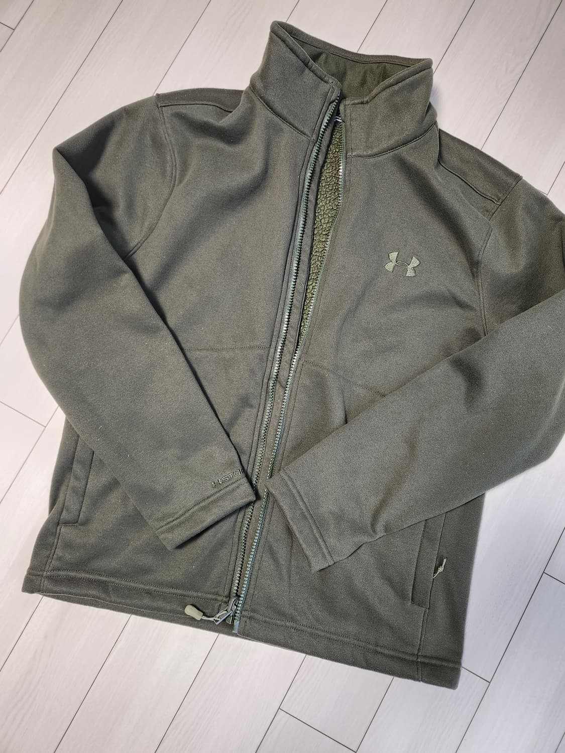 새상품급)언더아머 포터 쓰리인원 방수방풍 바람막이 재킷(기모 플리스 내피 상품이미지2