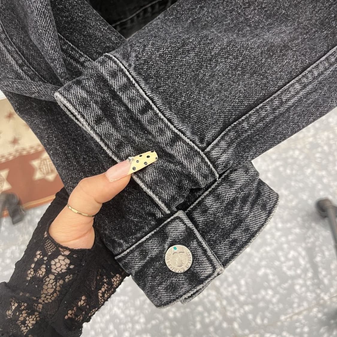 MMLG 87MM 올드스쿨 빈티지 워싱 흑청 데님자켓 M C09810 상품이미지7