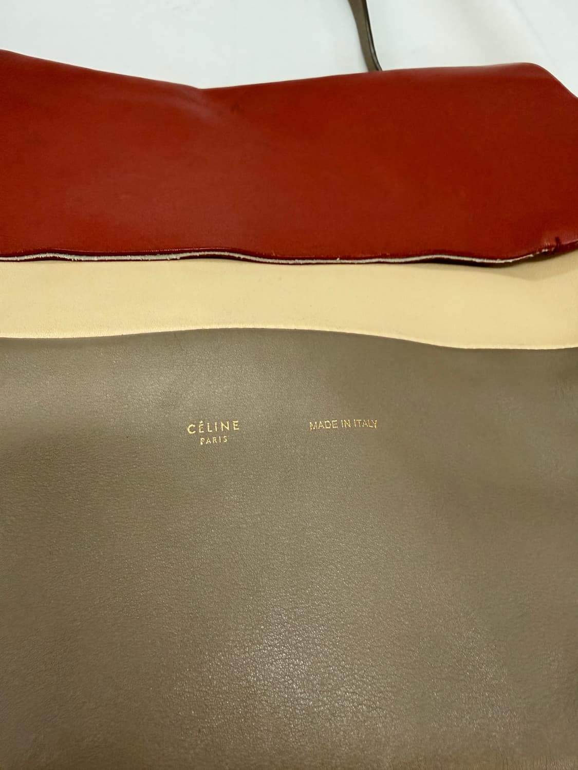 셀린느 트리오컬러 소프트레더 토트백 상품이미지4