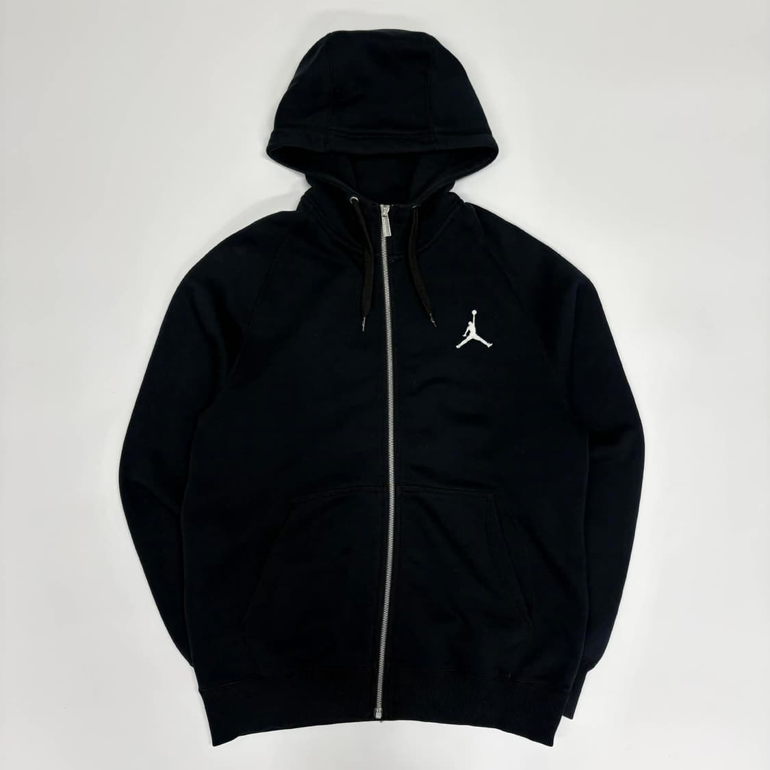 나이키 에어 조던 블랙 스웻 후드집업 희귀져지(M) 상품이미지2