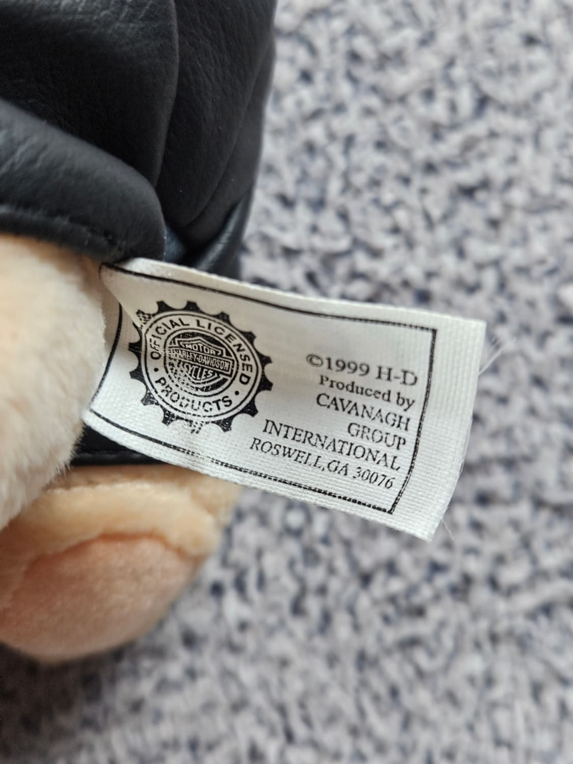 할리데이비슨 CURLY 빈백 인형 커스텀 키링 (16CM) / 11230 상품이미지8