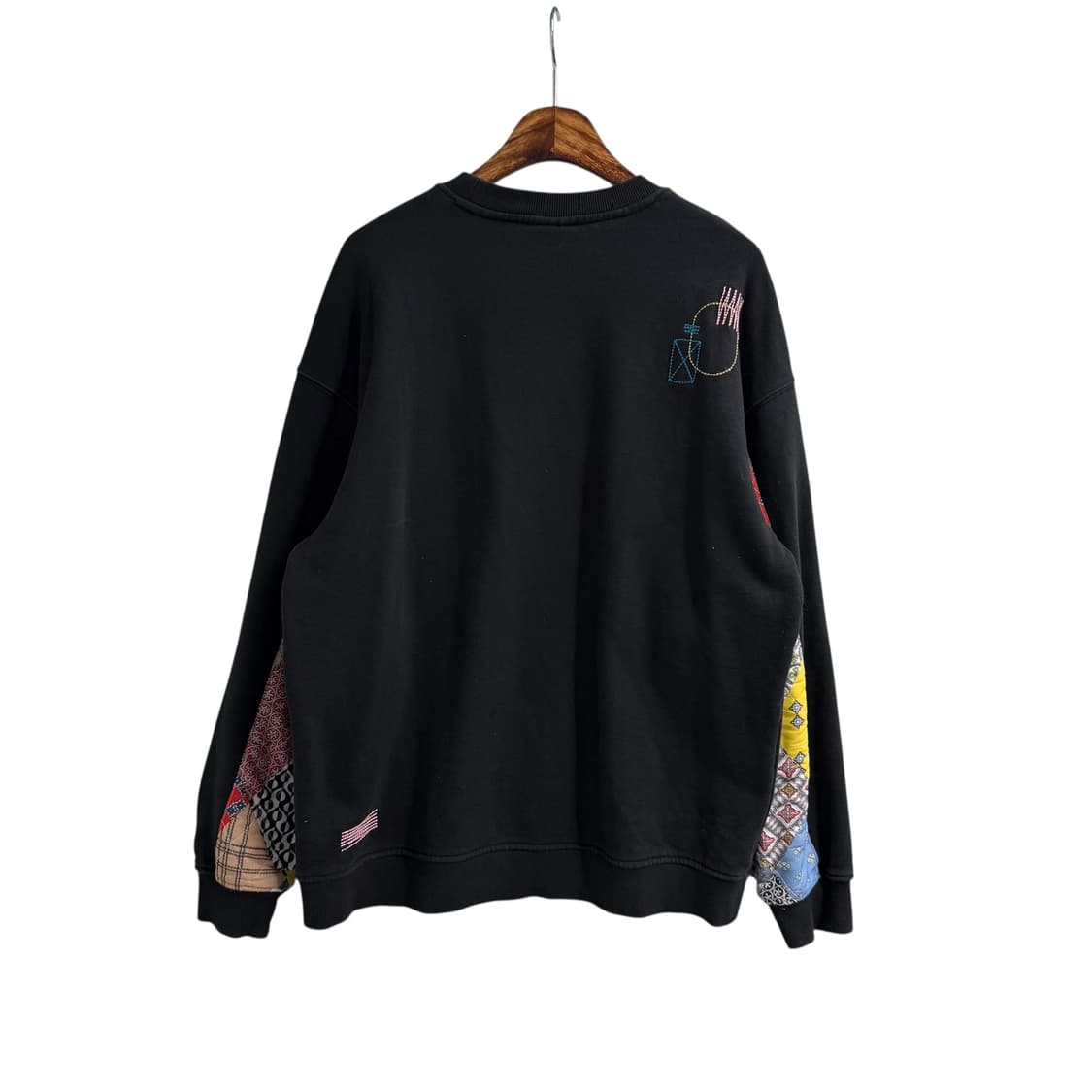 [XL] 뉴에라 블랙 맨투맨 상품이미지4