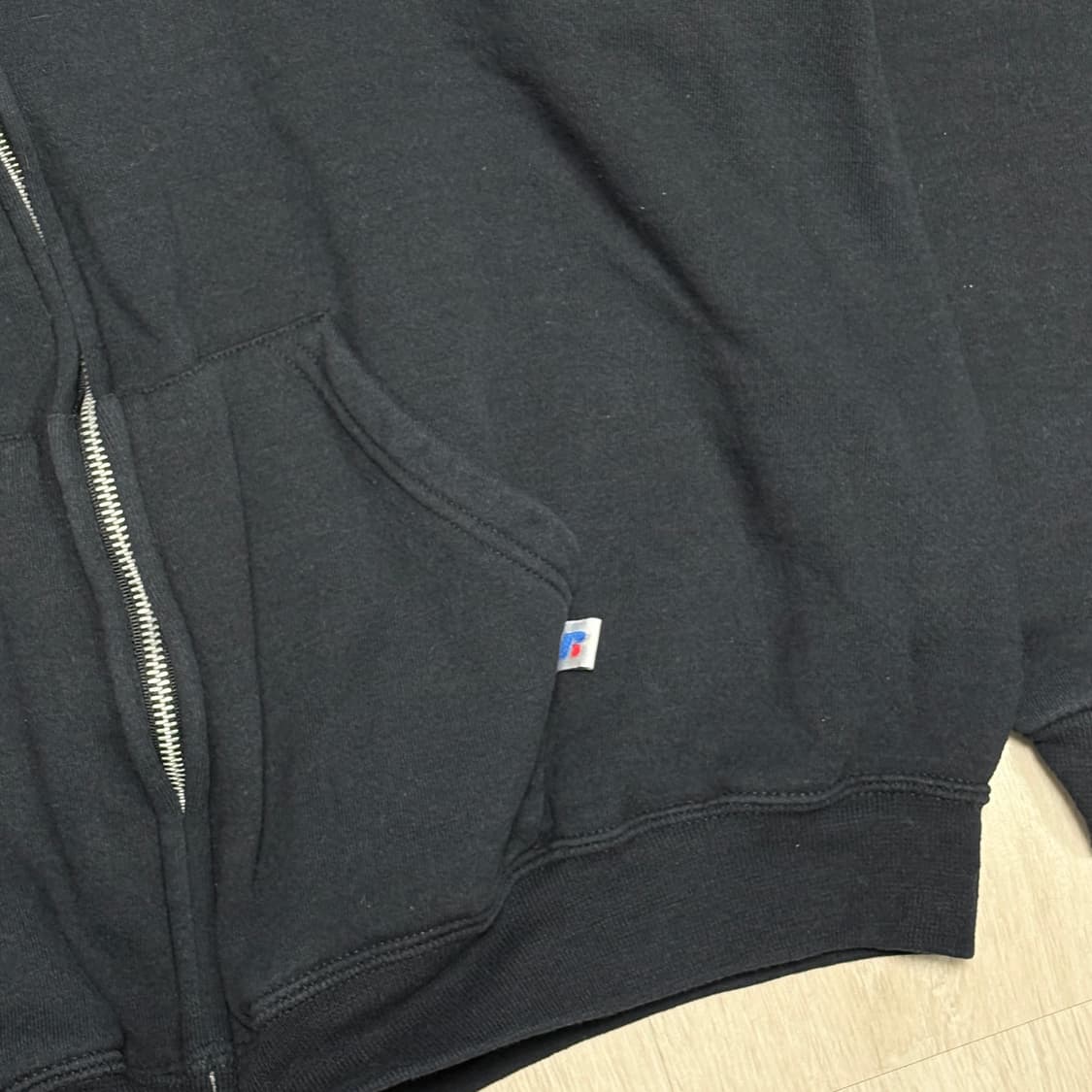 🇲🇽 00s 러셀 후드집업 블랙 상품이미지5