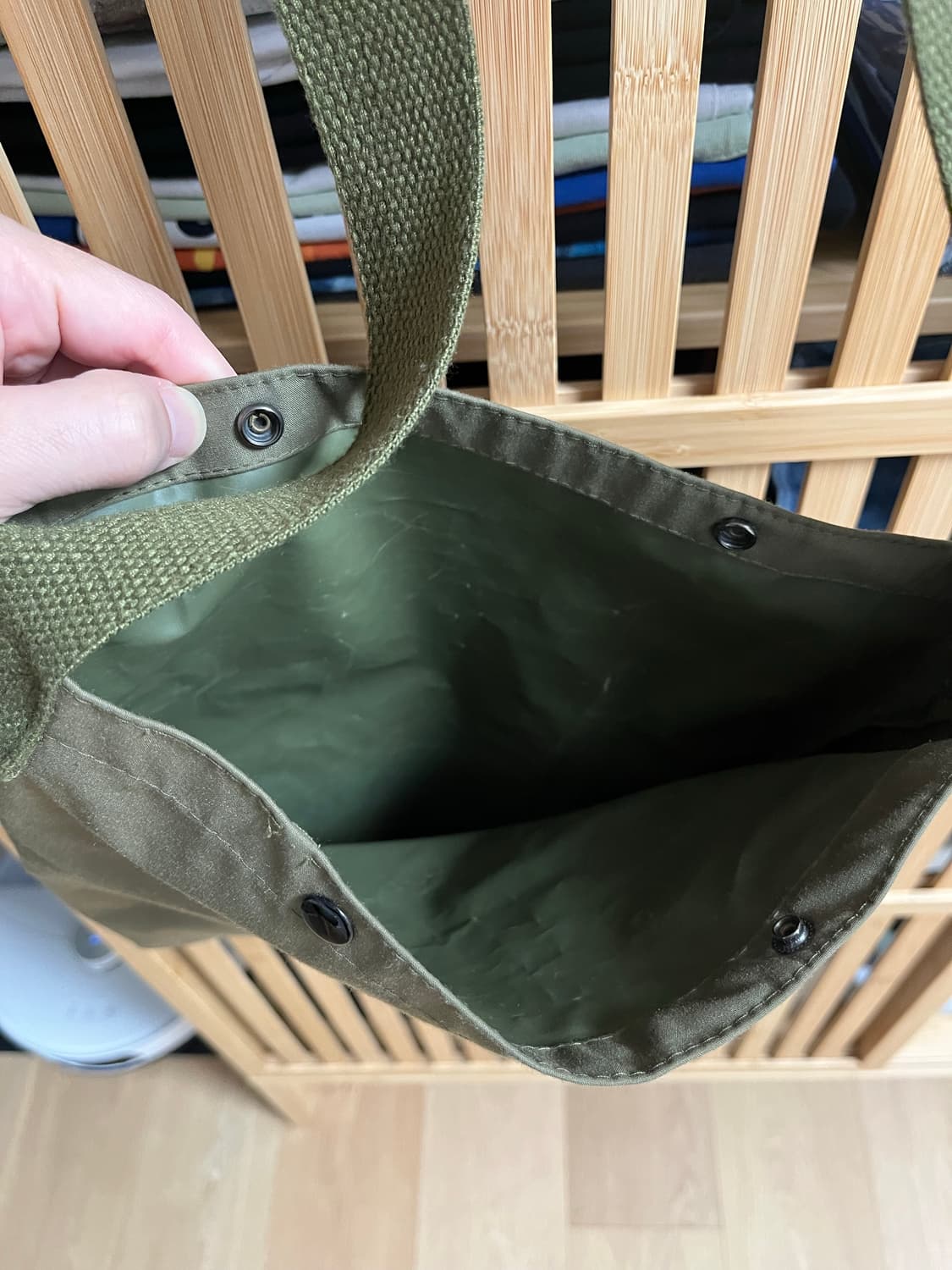 슈프림 박스로고 밀리터리 숄더백 상품이미지4