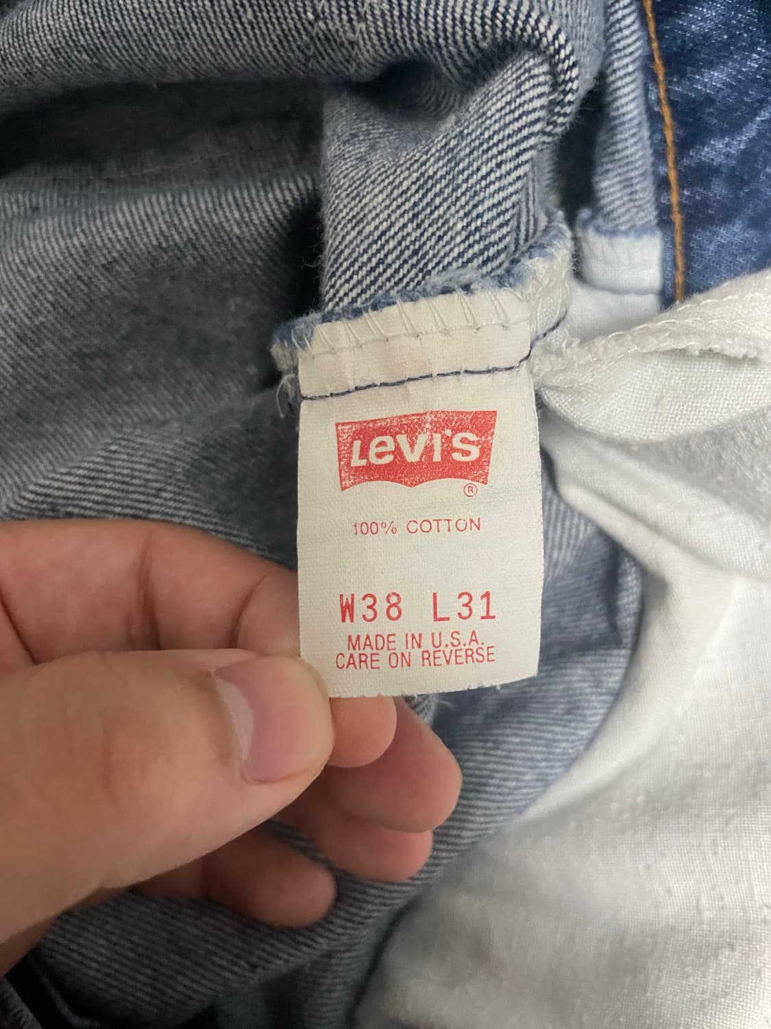 90s 리바이스 Levi’s 505 Made in USA 36~37 상품이미지4