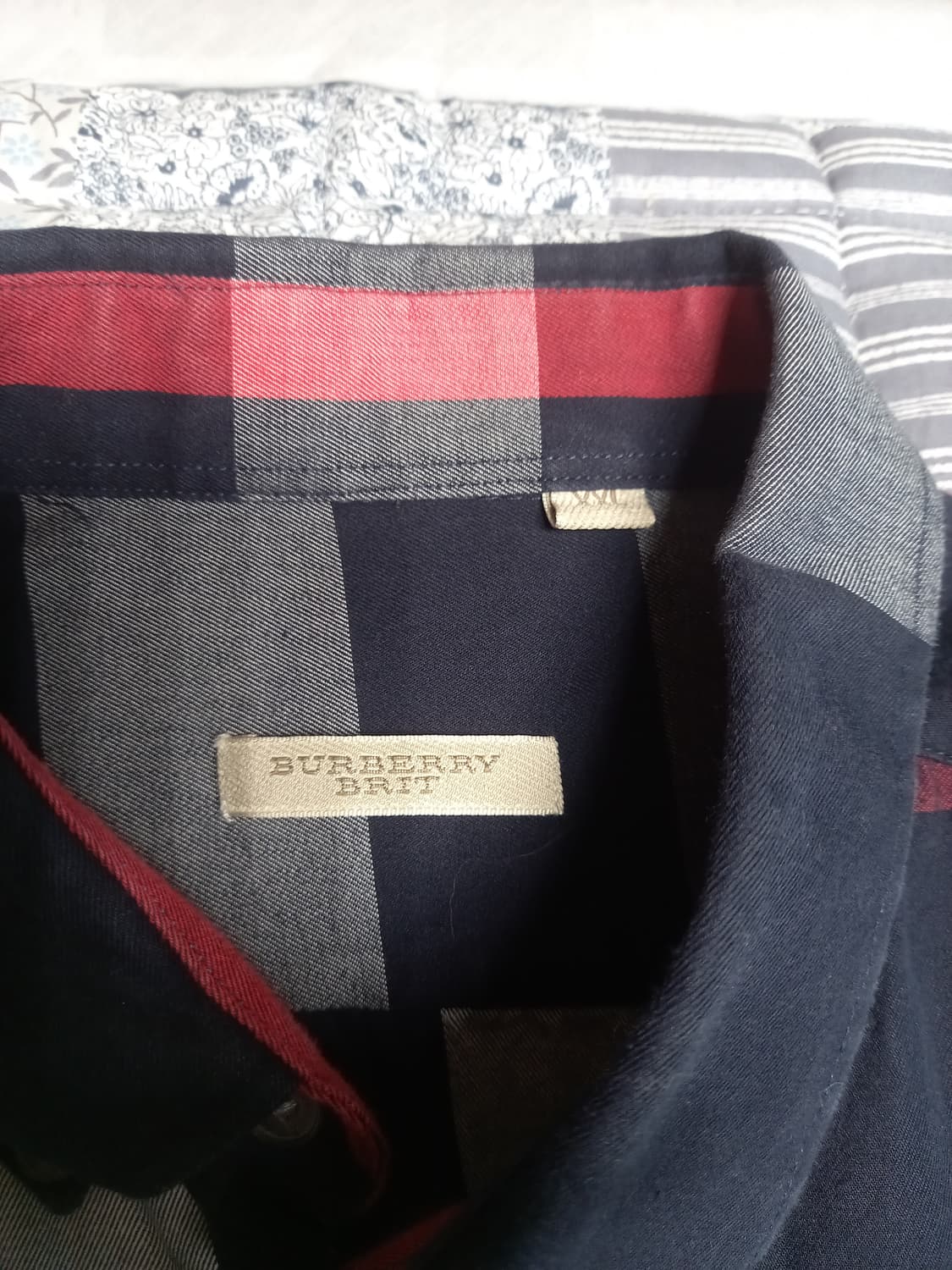 버버리 체크셔츠 xxl(실용 105) 상품이미지3