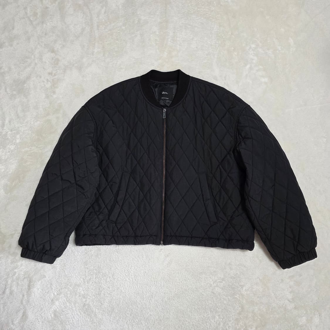 (M)여성 로엠 퀼팅 패딩 숏 점퍼 상품이미지1