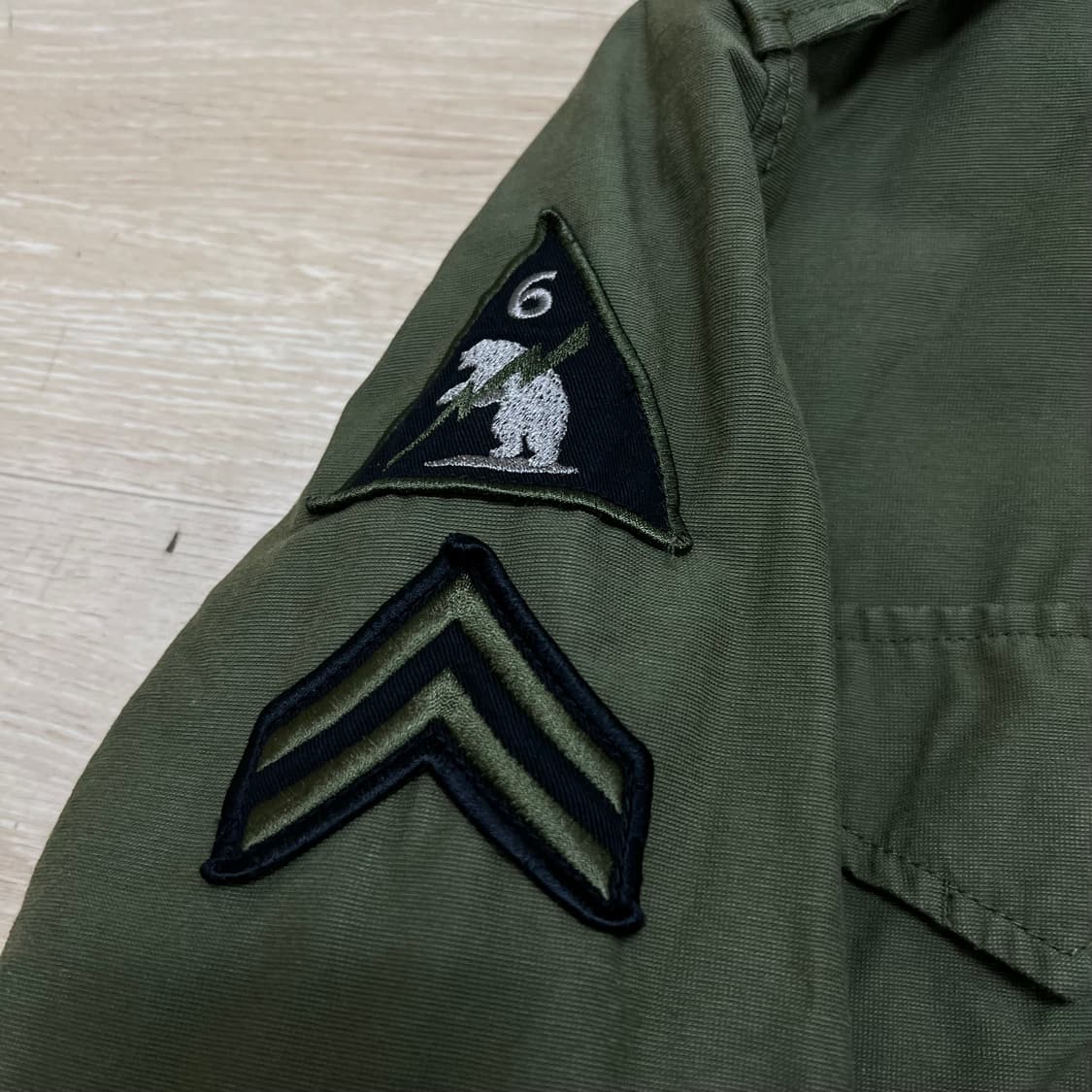 후아유 미군 밀리터리 와펜 M-51 필드 야상자켓 [카키] S/90 상품이미지6