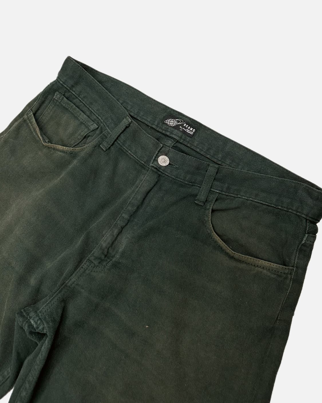 fade vintage green shorts 상품이미지2