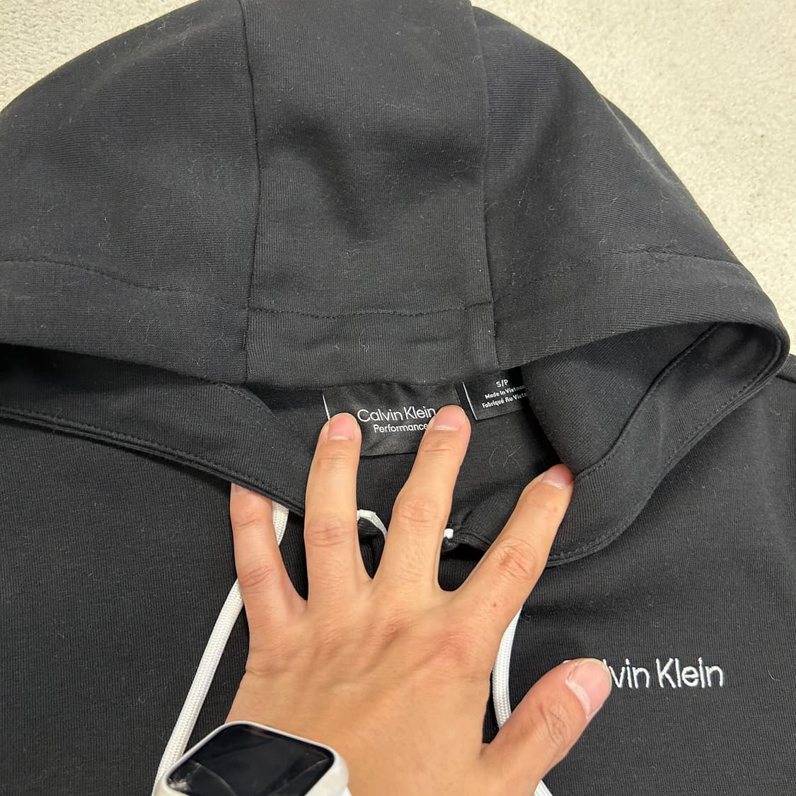 Calvin Klein Black Hoodie Zip-up 상품이미지7