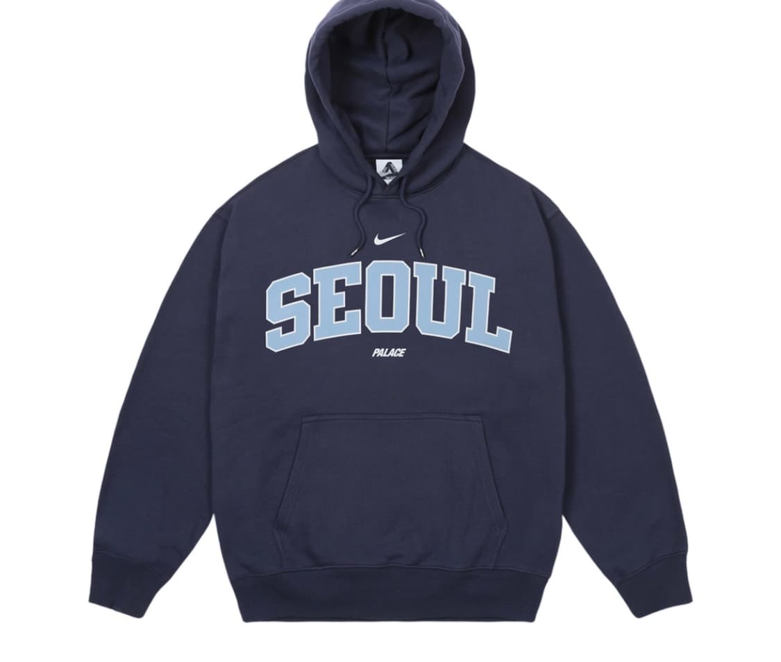 팔라스 x 나이키 샵 후드 압구정 네이비  상품이미지1