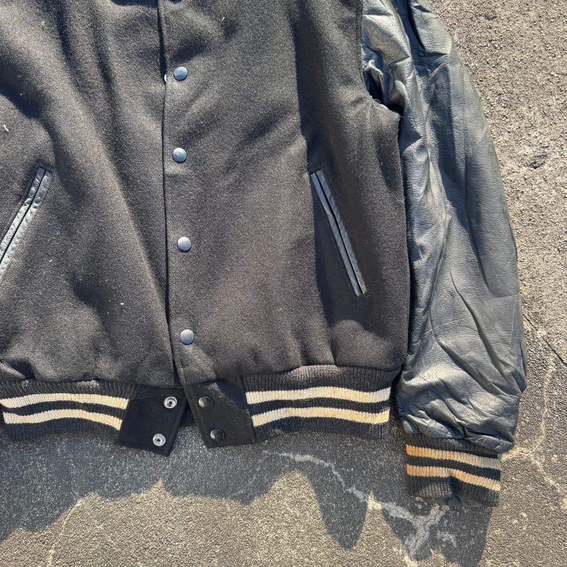 [M] 80s Golden bear 골든베어 Air Mail 바시티자켓 상품이미지5