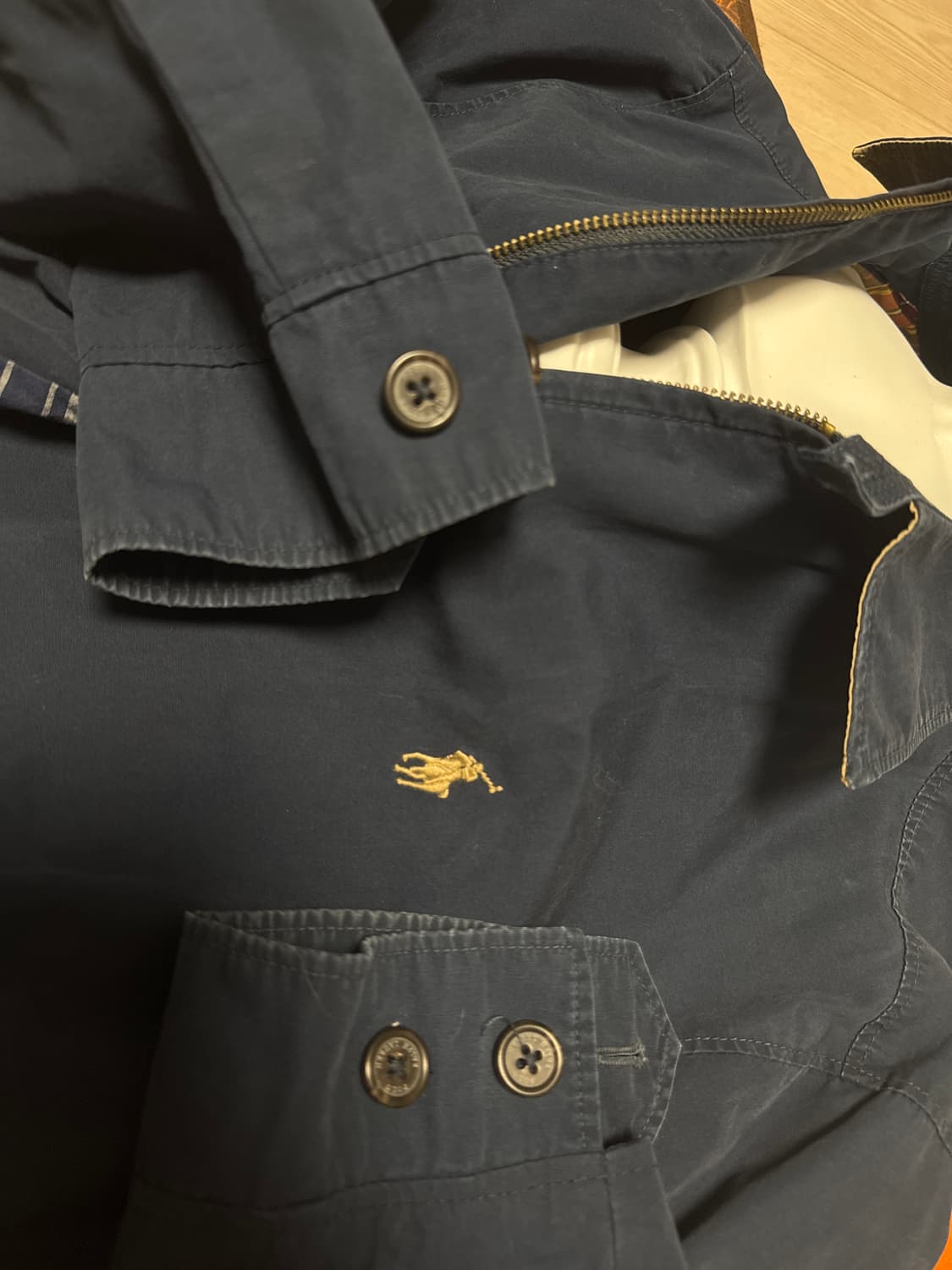 정품 Ralph Lauren 자켓 S 네이비 상품이미지2