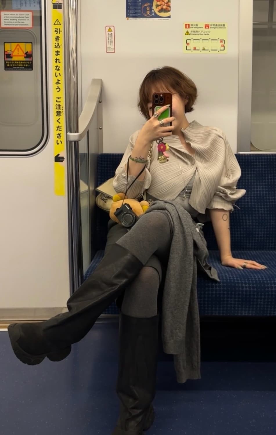 이세이미야케 러플 볼레로 가디건 상품이미지1