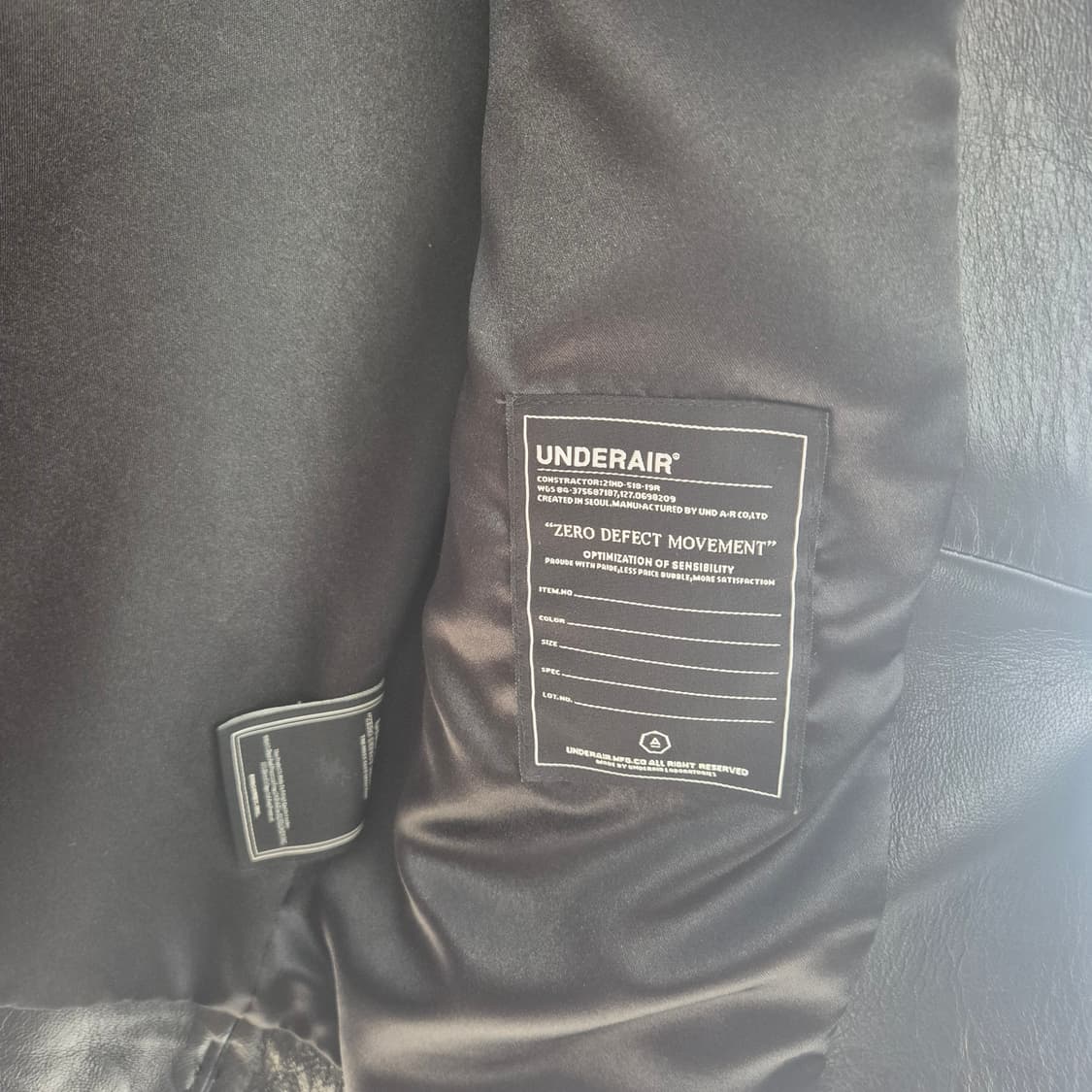 언더에어 라이더 가죽JK M사이즈 상품이미지8