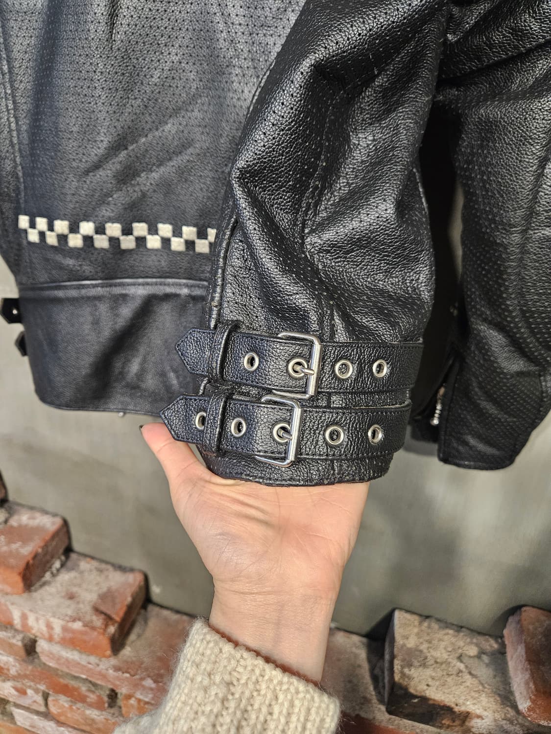 BATES LEATHERS 레이싱 가죽 자켓 (L) 상품이미지9