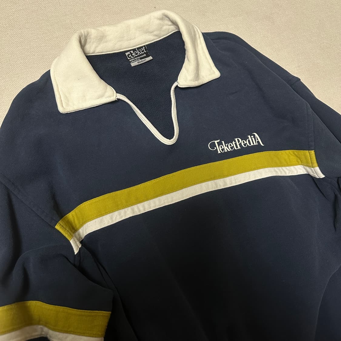테켓 teket Language Sweatshirt Navy _ M 상품이미지8