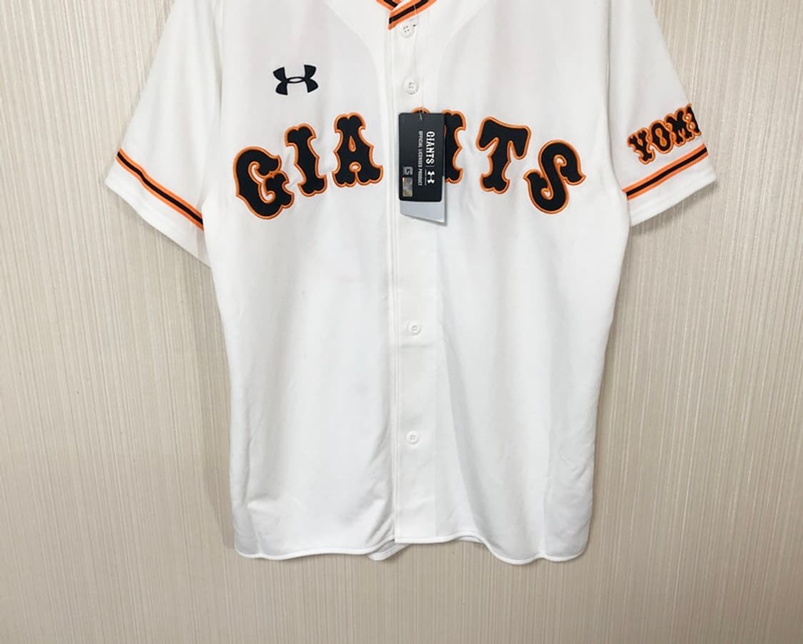 NPB 언더아머 요미우리자이언츠 어센틱 홈유니폼/져지 M #49 이시카와 상품이미지3