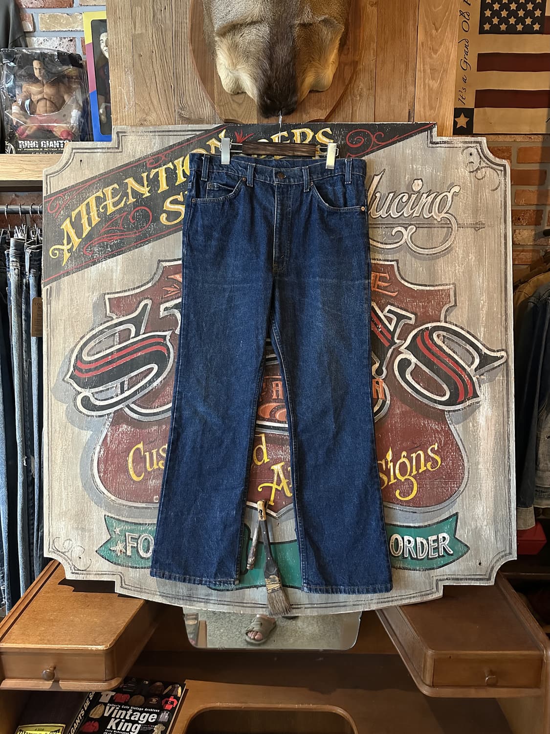 80s USA Vintage Levis 517 Denim Pants 상품이미지1