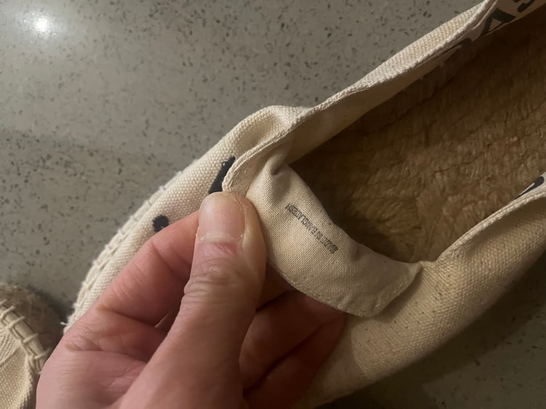 OAS 사보 에스파드리유 슬립온 해골 프린팅 상품이미지3