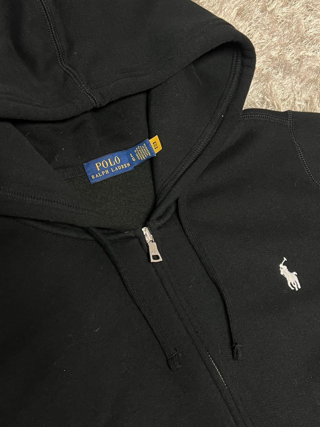 Polo Ralph Lauren Double-Knit Full-Zip H 상품이미지3