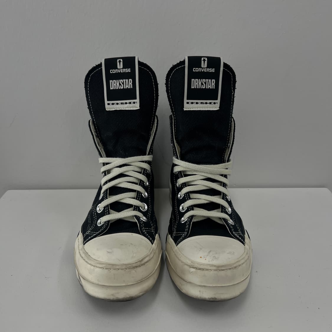 컨버스 x 릭오웬스 다크쉐도우 다크스타 척 70 하이 블랙 41 상품이미지2