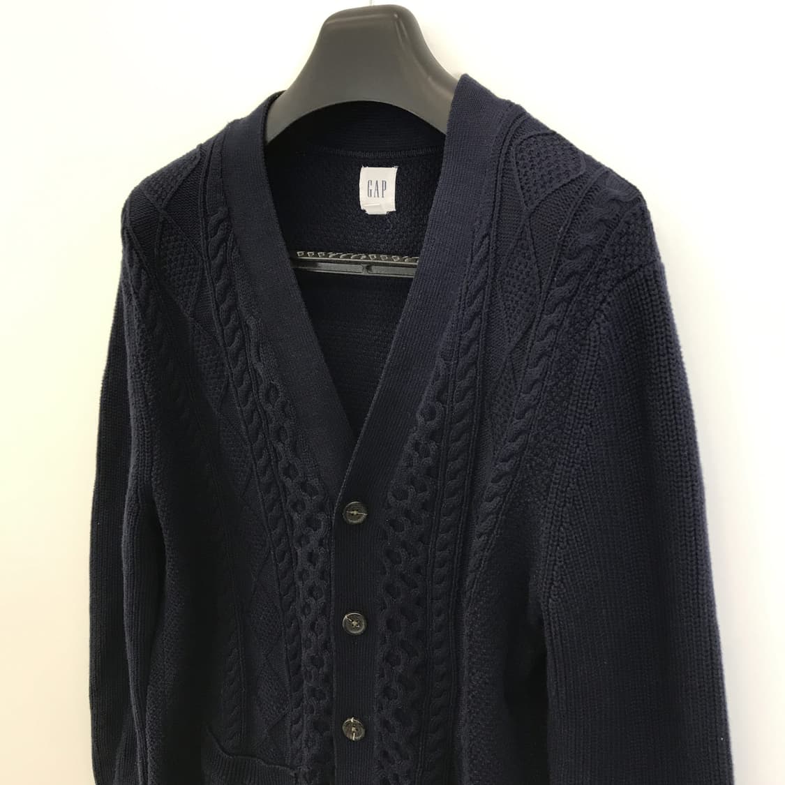 GAP 갭 케이블 니트가디건 네이비 [L] 상품이미지2