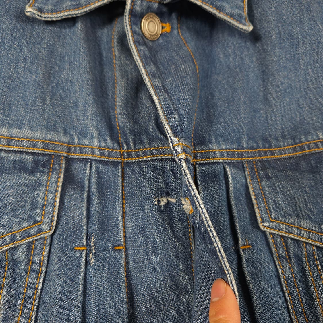 준지 데님 자켓  상품이미지4